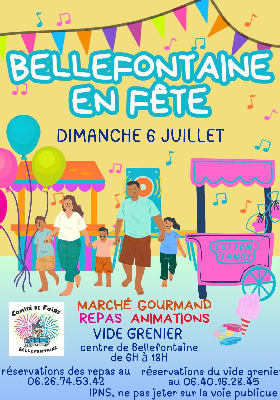 Bellefontaine en fete