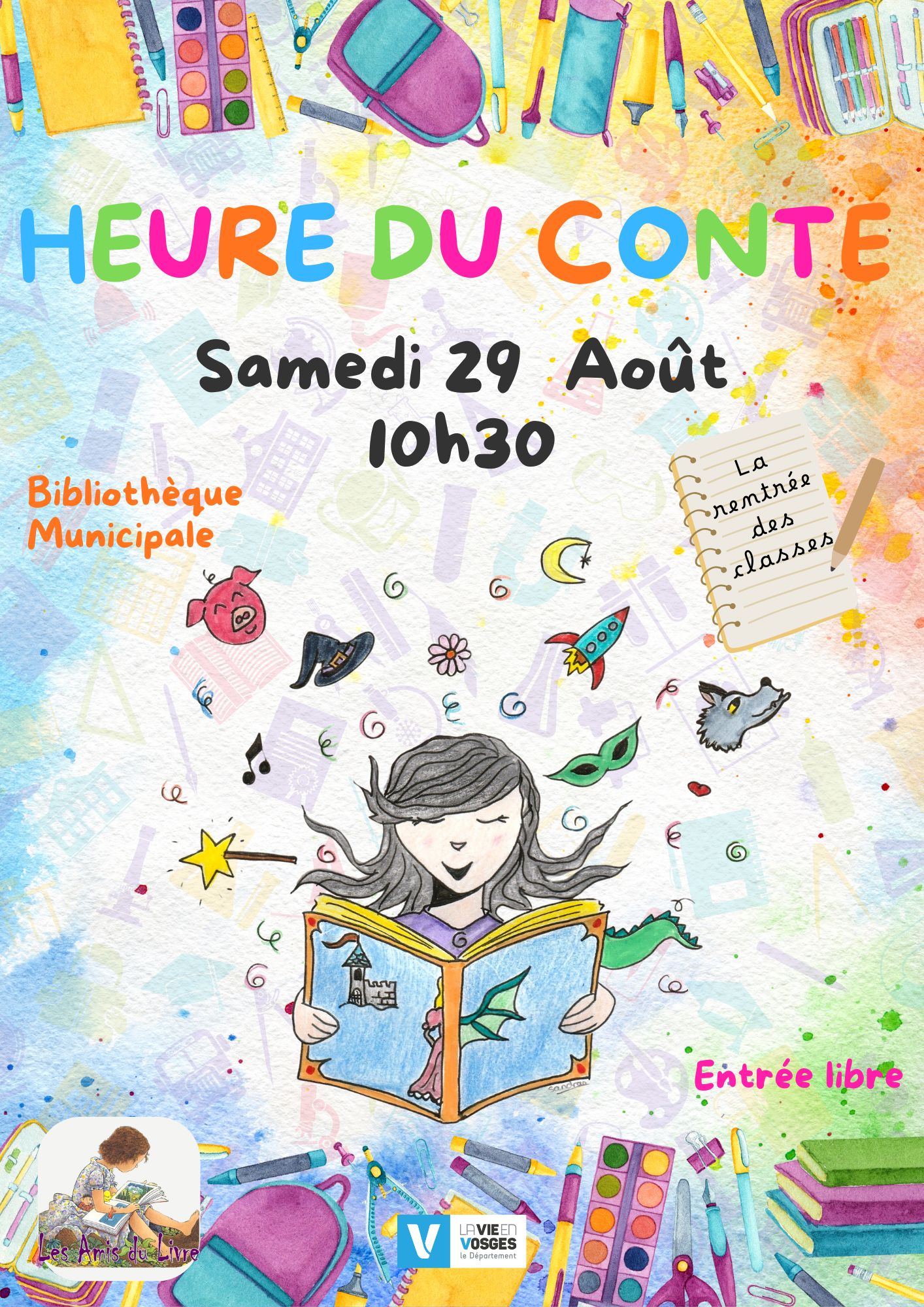 HEURE DU CONTE Aout 2026