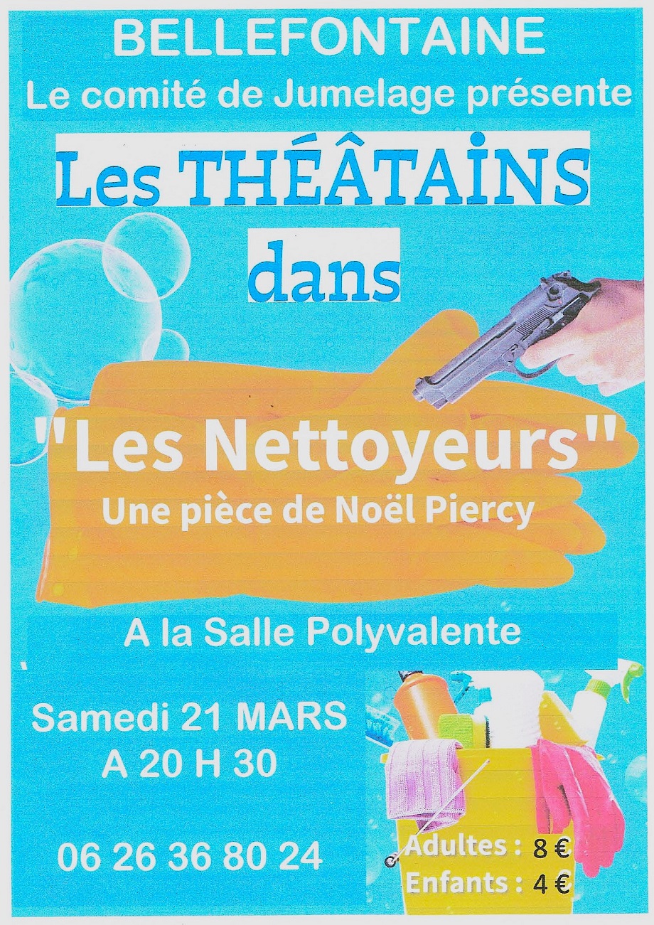 affiche théatre jumelage 2026